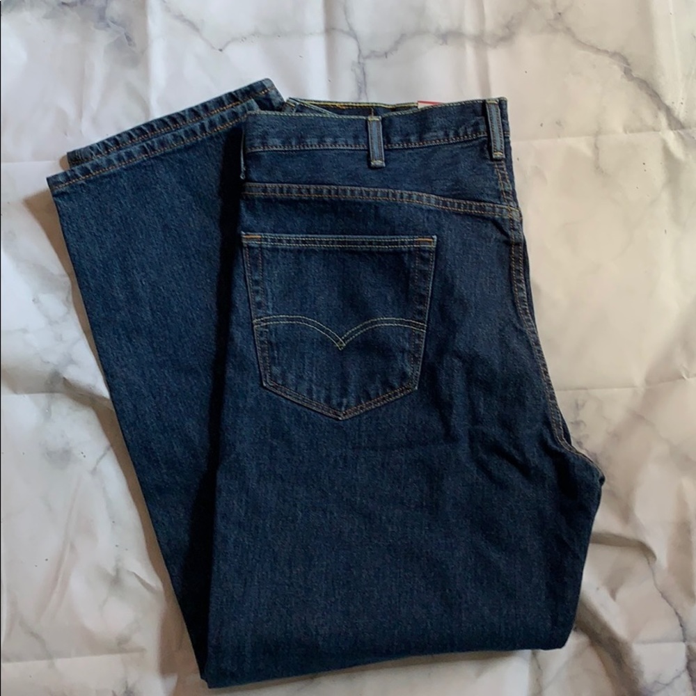 Levi’s men’s 550 jeans dark blue 40x32 - Picture 5 of 8